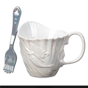 Disney Mug - The Little Mermaid 35th Anniversary Mug With Spoon 🐞